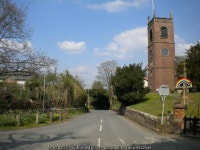 Top of Church Bank, Goostrey © Richard Vince :: Geograph Britain and Ireland Top of Church Bank, Goostrey &copy; Richard Vince