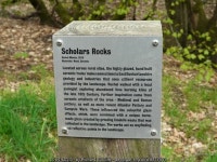 Information panel - Scholars Rocks © Richard Sutcliffe :: Geograph Britain and Ireland Information panel - Scholars Rocks... 