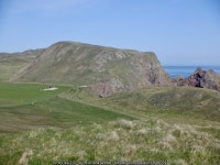 Kirk Hill, St Abbs © Richard Webb :: Geograph Britain and Ireland Kirk Hill, St Abbs &copy; Richard Webb