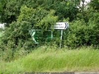 Signposts on the A131 Sudbury Road © Geographer cc-by-sa/2.0 :: Geograph Britain and Ireland Signposts on the A131 Sudbury... 