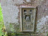 Ordnance Survey Flush Bracket G1708 © Peter Wood cc-by-sa/2.0... Ordnance Survey Flush Bracket G1708 &copy; Peter Wood cc-by-sa/2.0
