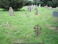 The churchyard at Kersey © Jonathan Thacker :: Geograph Britain and Ireland The churchyard at Kersey &copy; Jonathan Thacker