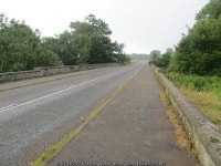 Road (A92) crossing the Burn of Benholm... © Peter Wood :: Geograph Britain and Ireland Road (A92) crossing the Burn of Benholm.... 