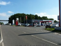 Car dealership corner on Stafford Park © Richard Law :: Geograph Britain and Ireland Car dealership corner on Stafford Park... 