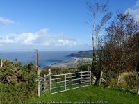 Distant Bossington Beach © Marika Reinholds :: Geograph Britain and Ireland Distant Bossington Beach &copy; Marika Reinholds