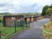 Burnt-out lockups off Farrow Bank,... © Stephen Craven :: Geograph Britain and Ireland Burnt-out lockups off Farrow Bank,...... 