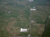 Lochlibo Road from the air © Thomas Nugent cc-by-sa/2.0 :: Geograph Britain and Ireland Lochlibo Road from the air &copy; Thomas... 