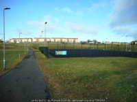 Path beside the playing fields © Richard Sutcliffe cc-by-sa/2.0 :: Geograph Britain and Ireland Path beside the playing fields... 