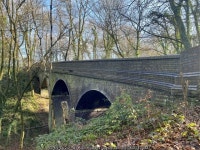 Disused railway bridge © Alan Hughes :: Geograph Britain and Ireland Disused railway bridge &copy; Alan Hughes
