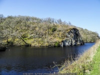 Bay and crag on west side of Crinan... © Trevor Littlewood :: Geograph Britain and Ireland Bay and crag on west side of Crinan..... 