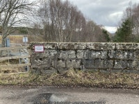 Location of OS Flush Bracket OSBM G1071... © thejackrustles... Location of OS Flush Bracket OSBM G1071... &copy; thejackrustles