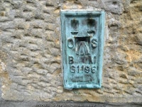 Ordnance Survey Flush Bracket G1196 © Peter Wood :: Geograph... and Ireland Ordnance Survey Flush Bracket G1196 &copy; Peter Wood