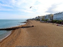The beach at Eastbourne © Steve Daniels :: Geograph Britain and Ireland The beach at Eastbourne &copy; Steve Daniels