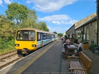 Pacer arrives at Leyburn © Chris Morgan :: Geograph Britain and Ireland Pacer arrives at Leyburn &copy; Chris Morgan