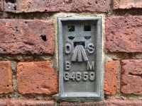 Ordnance Survey Flush Bracket G4659 © Peter Wood cc-by-sa/2.0... Ordnance Survey Flush Bracket G4659 &copy; Peter Wood cc-by-sa/2.0