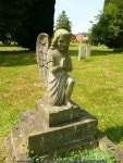 Junior angel in Hitchin Cemetery © Humphrey Bolton :: Geograph Britain and Ireland Junior angel in Hitchin Cemetery... 