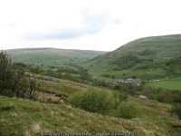 Looking west near Usha Gap © Gordon Hatton :: Geograph Britain and Ireland Looking west near Usha Gap &copy; Gordon Hatton