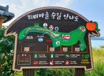 대청호 바라보며 걷는 피미마을 숲길