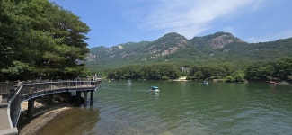 산정호수