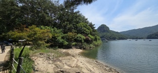 산정호수