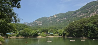 산정호수