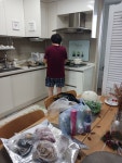 생일날 출장뷔페(?)가 왔습니다