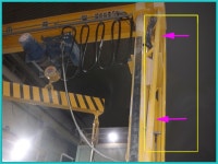 세미 겐트리 크레인 통합판넬설치 - 크레인전기전장품 - 호이스트크레인기술자 .사용자모임(반도기연) 세미 겐트리 크레인 통합판넬설치