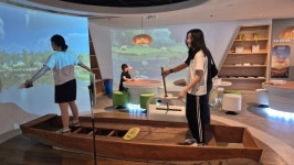 남지여중유레카기자단4-우포늪생태관에서~ - 남지여중유레카기자단 - 체험학습 굴렁쇠 남지여중유레카기자단4-우포늪생태관에서~