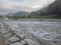 광려천 2025,07.18 - 풍경 사진 - 체험학습 굴렁쇠 광려천 2025,07.18