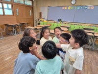 학교나무,해바리줄,줄당기기 - 남지초등돌봄교실 - 체험학습 굴렁쇠 학교나무,해바리줄,줄당기기