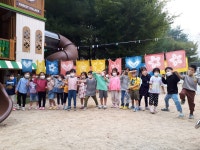 오창 각리초등학교 병설유치원 천연염색 체험 - 유치원 체험, 수업 - 자연염색 반딧불이 오창 각리초등학교 병설유치원 천연염색 체험
