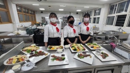 2, Cobb Salad / 콥샐러드 & New York Strip Steak / 뉴욕 스트립 스테이크 - 2022부산정보관광고등학교 - 맛 있는 세상 ~~~★ 2, Cobb... 