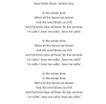 Winter time-Steve Miller Band - 음악 한 곡의 추억(외국곡) - 4월과 5월 4월과 5월