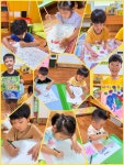 미술활동(포스터 그리기) - 2025 지혜로운반 - 제주 해뜨는 어린이집 (공공형) 미술활동(포스터 그리기)