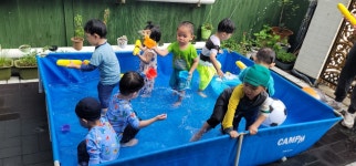 신나는 물놀이 사진이예요~ - ▣행사.현장학습사진。 - 제주 해뜨는 어린이집 (공공형) 신나는 물놀이 사진이예요~