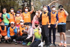 남산 벚꽃길 런 1 - 훈련사진 - VMK한국시각장애인마라톤회 남산 벚꽃길 런 1