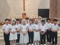 6월22일 초교 영성체 - 본당 행사 및 사진 - 인천 은행동성당 6월22일 초교 영성체
