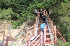 해남 서해랑 길 1 코스 (땅끝마을~땅끝탑~송호해변~황토나라~송지저수지~송지면사무소) - ‥정기산행 사진방 - 정산악회홈 해남 서해랑 길 1 코스... 