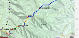 [유봉지맥1구간] 대구광역시 (팔공산~월부령) 2022.06.25일산행... 대구지맥클럽 [유봉지맥1구간] 대구광역시 (팔공산~월부령) 2022.06.25일산행