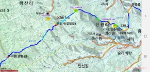 [유봉지맥1구간] 대구광역시 (팔공산~월부령) 2022.06.25일산행 - 유봉지맥(완) - 대구지맥클럽 [유봉지맥1구간] 대구광역시 (팔공산... 