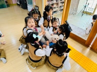 - * 비너스반(6세) - 별아이유치원/ 별을그리는아이어린이집 [3월 동물체험] 사람이 기르는 동물 친구들을 만났어요!