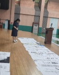 2023년 제27회 전국율곡서예대전 심사 - 심사 및 현장휘호 - 전국율곡서예대전 2023년 제27회 전국율곡서예대전 심사