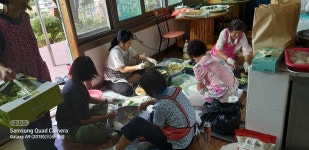 설 명절 준비 중 - 파랑포 사진방 - 파랑포 작은예수 & 안나의 집 설 명절 준비 중