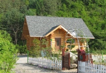 삼태마을에 멋을 부린 웅장한 통나무집의 진수 - ▦▶통나무주택정보 - 토지사랑모임카페 삼태마을에 멋을 부린 웅장한 통나무집의 진수