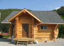 삼태마을에 멋을 부린 웅장한 통나무집의 진수 - ▦▶통나무주택정보 - 토지사랑모임카페 삼태마을에 멋을 부린 웅장한 통나무집의 진수