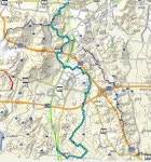 경기둘레길 54구간 2023년 03월 23일 - 둘레길 GPS Track - GPS 월드 경기둘레길 54구간 2023년 03월 23일