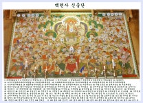 화엄신중(華嚴神衆)104위:상단23위, 중단38위,하단43위 - 화엄종... 약사사 화엄신중(華嚴神衆)104위:상단23위, 중단38위,하단43위