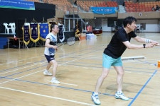 제27회 광산구청장기 배드민턴 대회 25.6.21~22 광주여대체육관... 6.21~22 광주여대체육관 (토요일 경기-혼복, 남.여복 D급&입상사진)