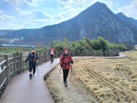 월류봉 ~ 둘레길 ~ 반야사 - ☞ 정기산행 사진 - 울산목요산악회 월류봉 ~ 둘레길 ~ 반야사