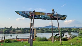 대구시 달성군 대명유수지- 달성습지- 화원동산 트레킹(2) - 산행 발자욱 - 바우들 산악회 대구시 달성군 대명유수지- 달성습지- 화원동산 트레킹(2)